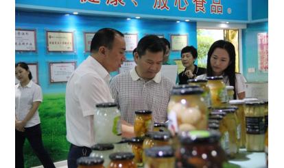 Deputy Secretary of the Municipal Party Committee Huang Shuimu led a team to visit Zishan Group for 